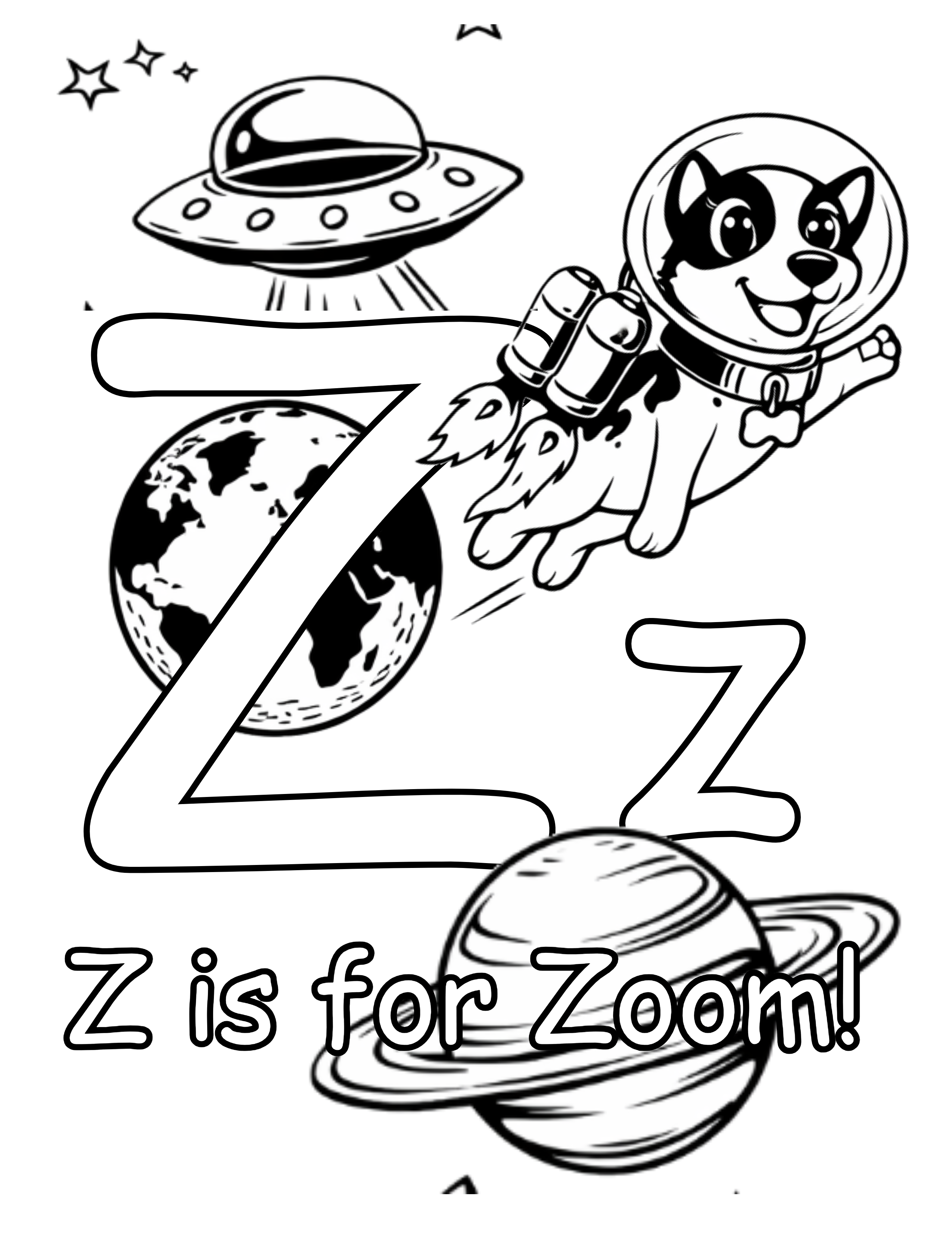Astronaut Alphabet